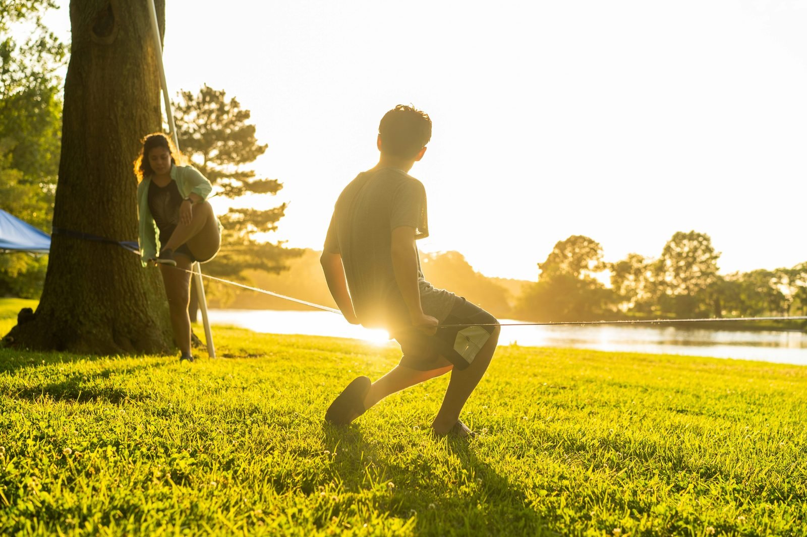 Feet on a trampoline — playfulness and joy at the heart of HOME